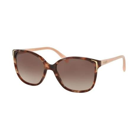 prada spotted brown pink sunglasses|rimless Prada sunglasses.